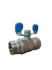 KƏPƏNƏK BAŞLI QAZ VİNTİLİ ( İç Çöl 1/2" - 15 mm ) (Kas)